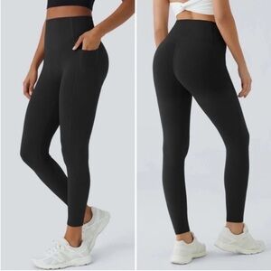 Woobilly Booty Lifting Black High-Waisted Leggings Seen on Facebook Medium